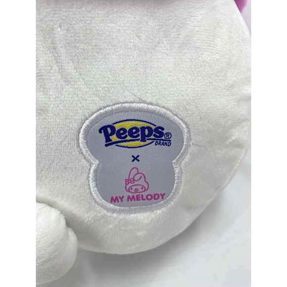 New Peeps Hello Kitty My Melody 18” Easter Bunny Plush Pink Gift Toy - Picture 3 of 4